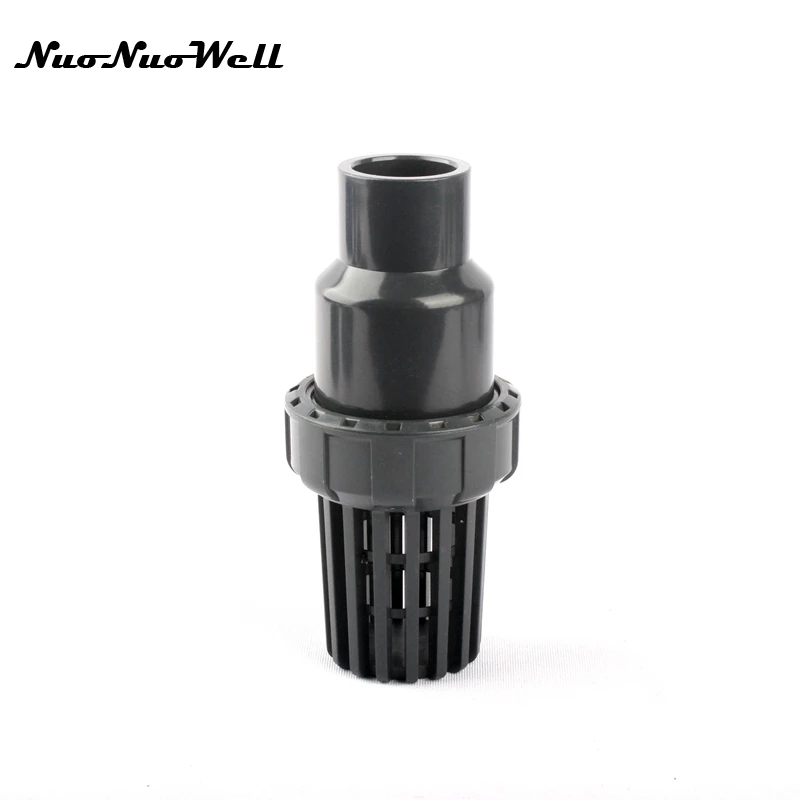 1pcs NuoNuoWell ANSI 1/2" PVC Waterstop Connector Filter Check Valve Aquarium Accessories Fish Tank Supplies Water Pump Fittings
1pcs NuoNuoWell ANSI 1/2" PVC Waterstop Connector Filter Check Valve Aquarium Accessories Fish Tank Supplies Water Pump Fittings