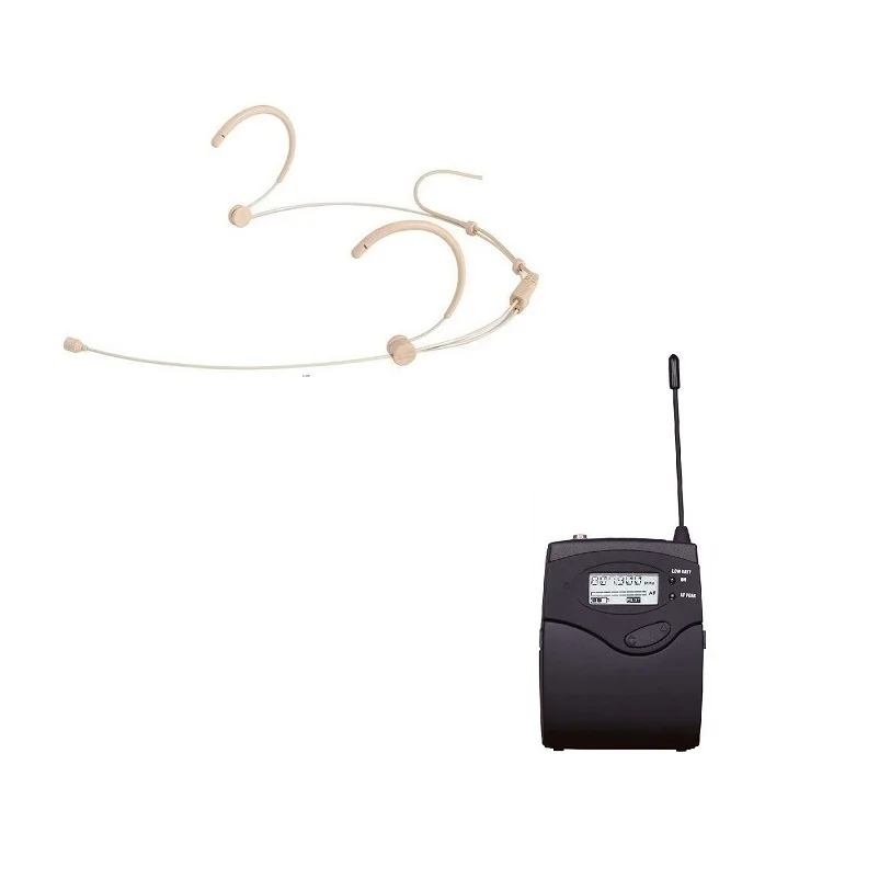 Bolymic 8400 bodypack and beige headset Wireless microphone system Professional Headset microphone for school stage wedding,
Bolymic 8400 bodypack and beige headset Wireless microphone system Professional Headset microphone for school stage wedding,