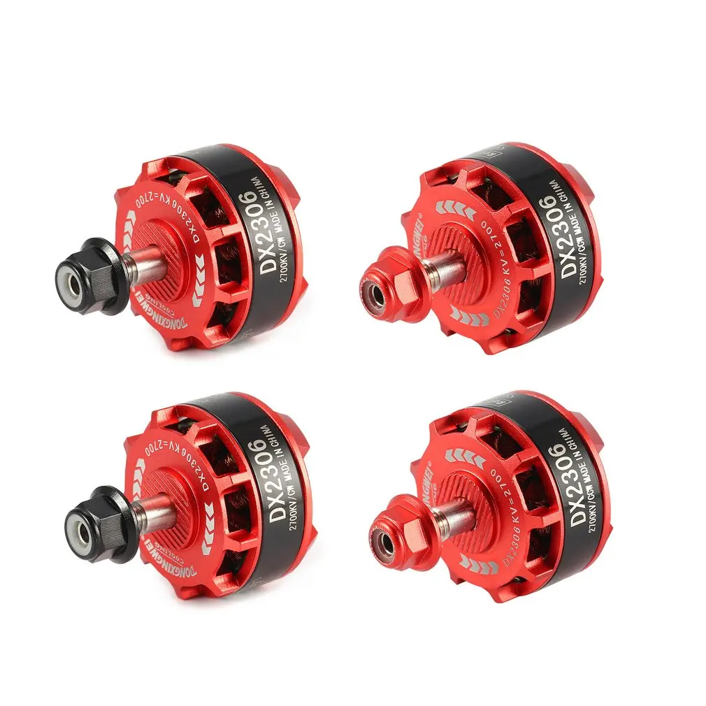 

4Pcs 2306 2700KV 2-4S CW/CCW Brushless Motor for QAV250 Wizard X220 280 RC Drone Helicopter Quadcopter Model Parts Accs