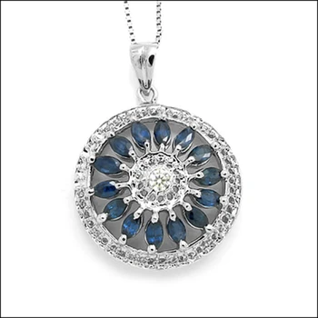 Collares Collier Qi Xuan_Dark Blue Stone Round Pendant Necklace_Real Necklace_Quality Guaranteed_Manufacturer Directly Sale
Collares Collier Qi Xuan_Dark Blue Stone Round Pendant Necklace_Real Necklace_Quality Guaranteed_Manufacturer Directly Sale