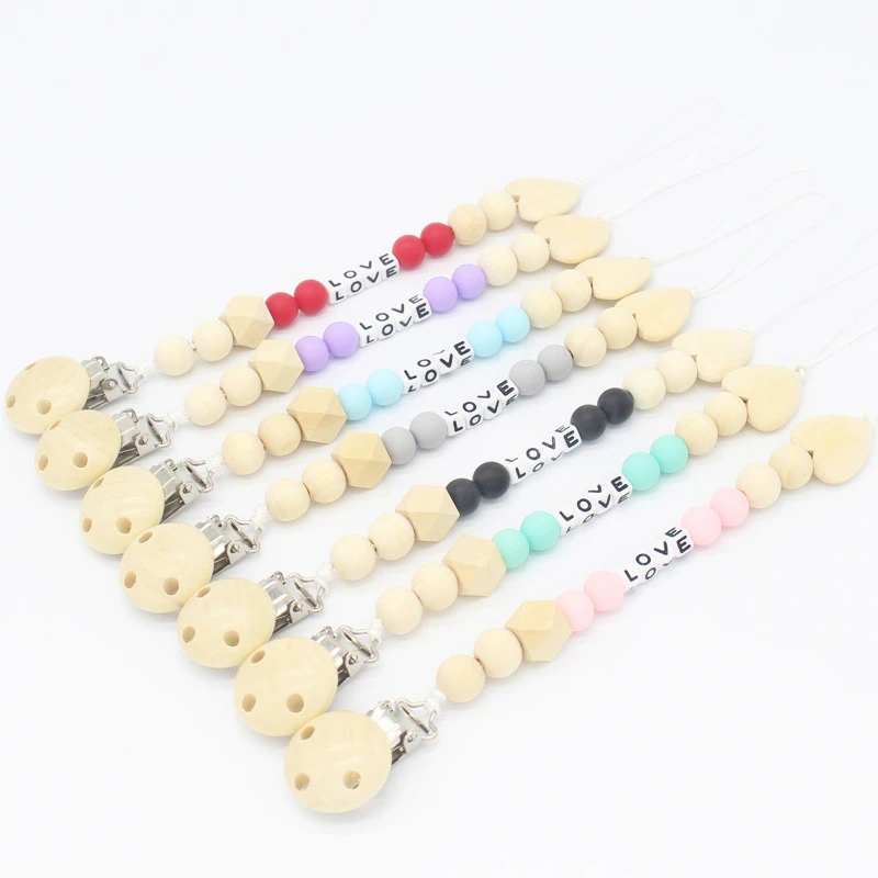 2019 New Arrival Hot Sale Baby Wood Beaded Pacifier Clip Dummy Chain Nipple Holder Infant Soother Teether For Infant Feeding
2019 New Arrival Hot Sale Baby Wood Beaded Pacifier Clip Dummy Chain Nipple Holder Infant Soother Teether For Infant Feeding