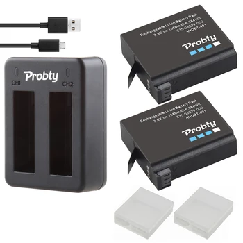 New 2x 1600mAh AHDBT-401 + Dual Charger For Gopro Hero 4 Batteries Go Pro Hero4 bateria AHDBT 401 Action camera Accessories
New 2x 1600mAh AHDBT-401 + Dual Charger For Gopro Hero 4 Batteries Go Pro Hero4 bateria AHDBT 401 Action camera Accessories