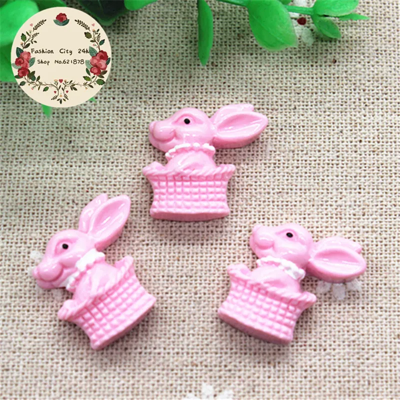 10pcs Kawaii Resin Pink Rabbit Miniature Art Flatback Cabochon DIY Easter Holiday Craft scrapbooking,22*23mm
10pcs Kawaii Resin Pink Rabbit Miniature Art Flatback Cabochon DIY Easter Holiday Craft scrapbooking,22*23mm