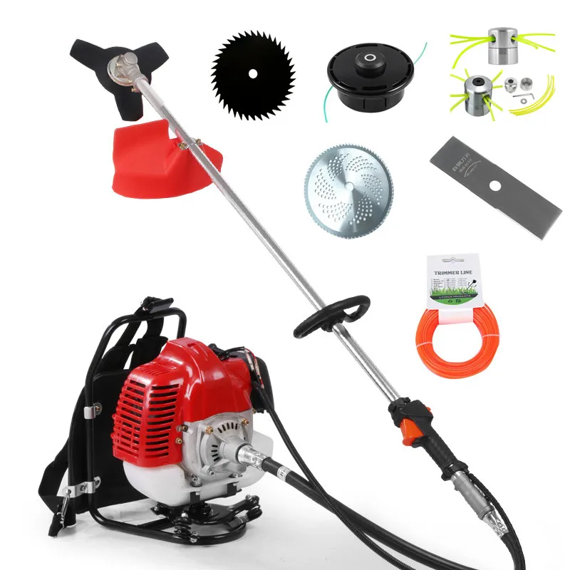 2019 New High Quality Petrol Backpack Brush Cutter Grass Cutter with 52cc Petrol 2 stroke Engine Multi Brush Trimmer Strimmer
2019 New High Quality Petrol Backpack Brush Cutter Grass Cutter with 52cc Petrol 2 stroke Engine Multi Brush Trimmer Strimmer
