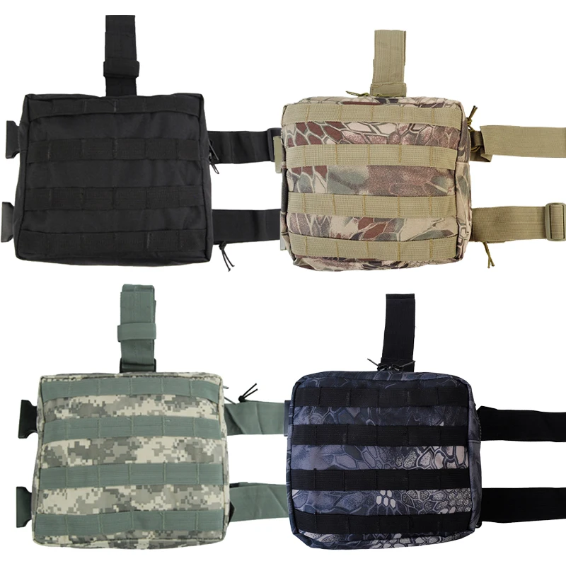 Tactical Molle 600D Drop Leg Pouch DUMP Drop Leg Panel Utility Pouch Paintball Airsoft Storage Magazine Camo Waist Bag
Tactical Molle 600D Drop Leg Pouch DUMP Drop Leg Panel Utility Pouch Paintball Airsoft Storage Magazine Camo Waist Bag