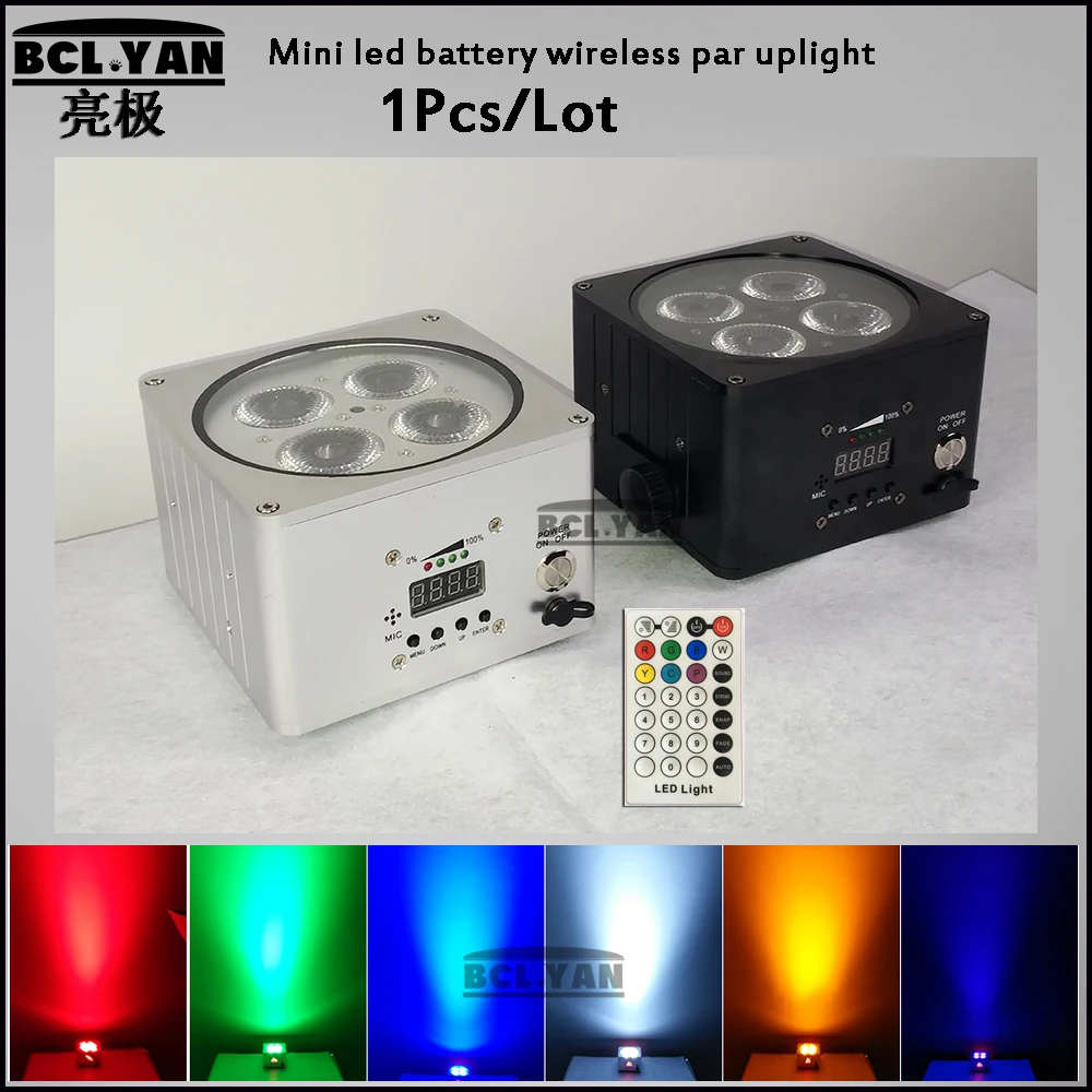 2018 mini 4*18W RGBWAUV 6IN1 Wireless Slim Led Par Cans Battery Wireless Wedding Uplighting LED wash lights 
2018 mini 4*18W RGBWAUV 6IN1 Wireless Slim Led Par Cans Battery Wireless Wedding Uplighting LED wash lights