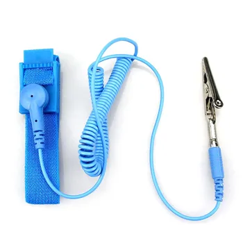 Antistatic PU cable Wrist Strap Elastic Band With Clip Sensitive Electronics Repair Work Tool Eliminate Human Body Electrostatic
Antistatic PU cable Wrist Strap Elastic Band With Clip Sensitive Electronics Repair Work Tool Eliminate Human Body Electrostatic