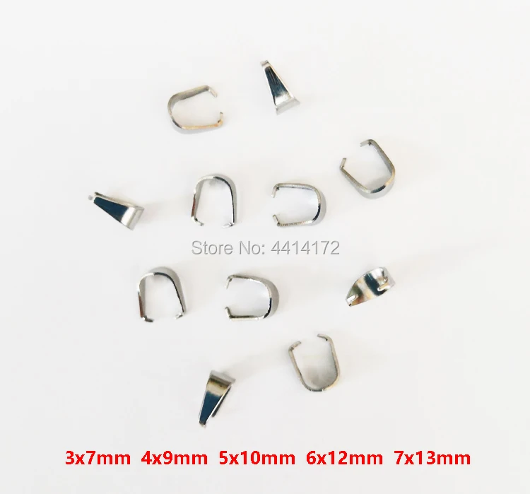 Silver Tone Crisscross Teeth Stainless Steel Pendant Necklace Pinch Bail Clasps Hooks Women Jewelry Findings Accessories 300pcs
Silver Tone Crisscross Teeth Stainless Steel Pendant Necklace Pinch Bail Clasps Hooks Women Jewelry Findings Accessories 300pcs