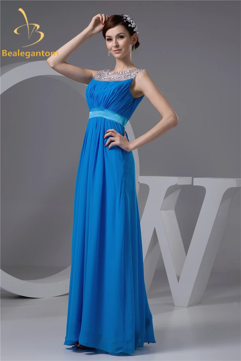 Bealegantom Fashion Blue Crystal A-Line Prom Dresses 2017 With Beading Sequin Chiffon Evening Party Gowns Vestido De Festa BP1-0
Bealegantom Fashion Blue Crystal A-Line Prom Dresses 2017 With Beading Sequin Chiffon Evening Party Gowns Vestido De Festa BP1-0