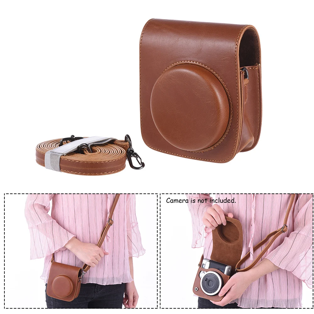 Andoer Vintage PU Protective Mini Camera Case Bag Pouch Cover Protector w/Strap for Fujifilm Instax 90 Instant Film Camera Bag
Andoer Vintage PU Protective Mini Camera Case Bag Pouch Cover Protector w/Strap for Fujifilm Instax 90 Instant Film Camera Bag