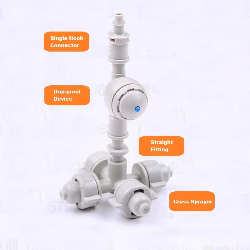 3Sets/lot Micro Water Spray Suit New Israeli Atomization Nozzle Greenhouse Sprinkling Irrigation System Fittings Long Lifespan
3Sets/lot Micro Water Spray Suit New Israeli Atomization Nozzle Greenhouse Sprinkling Irrigation System Fittings Long Lifespan