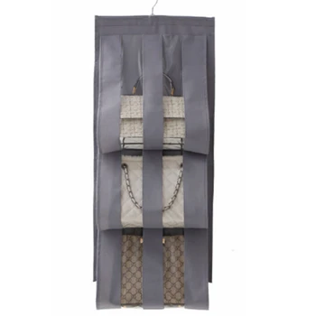 New 5 Pocket Hanging Bag Double Sided Oxford Cloth Organizer Wardrobe Transparent Storage Bag For Handbag Closet Shoes Door Wa
New 5 Pocket Hanging Bag Double Sided Oxford Cloth Organizer Wardrobe Transparent Storage Bag For Handbag Closet Shoes Door Wa