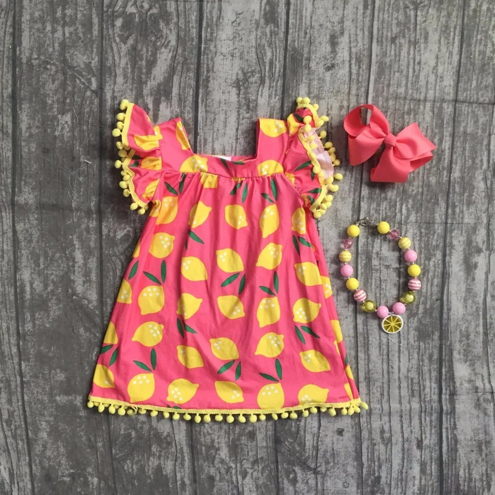 restock summer baby grils children clothes milk silk cotton coral yellow lemon pom-pom boutique match accessories knee length
restock summer baby grils children clothes milk silk cotton coral yellow lemon pom-pom boutique match accessories knee length