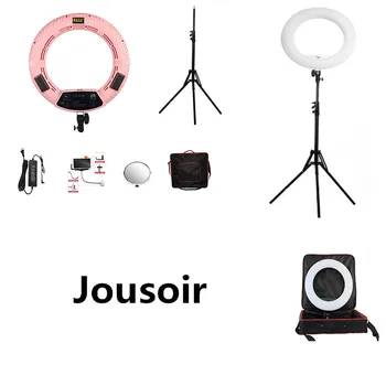 Pink FS-480II 5500K Dimmable Camera Photo/Studio/Phone/Video 18"48W 480 LED Ring Light LED Lamp+ 2M tripod +Soft bag CD50
Pink FS-480II 5500K Dimmable Camera Photo/Studio/Phone/Video 18"48W 480 LED Ring Light LED Lamp+ 2M tripod +Soft bag CD50