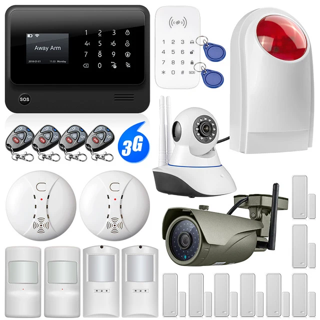 G90B 2.4G WiFi 3G SIM Card IOS Android APP Control Security Alarm System Set WiFi Alarm System Home GSM GPRS Burglar Alarme
G90B 2.4G WiFi 3G SIM Card IOS Android APP Control Security Alarm System Set WiFi Alarm System Home GSM GPRS Burglar Alarme