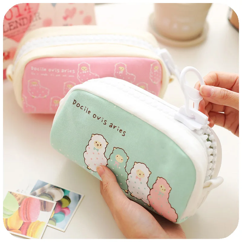 Large Capacity Cotton School Pencil Case Cute Stationery Kawaii Sheep Big Zipper Pencil Bag Cosmetic Bag School Supplies Pen Bag
Large Capacity Cotton School Pencil Case Cute Stationery Kawaii Sheep Big Zipper Pencil Bag Cosmetic Bag School Supplies Pen Bag