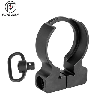 FIRE WOLF Quick Detach QD End Plate Sling Swivel Adapter Mount Attachment For Hunting .223/5.56 Carbines AR15 M4 Rifle
FIRE WOLF Quick Detach QD End Plate Sling Swivel Adapter Mount Attachment For Hunting .223/5.56 Carbines AR15 M4 Rifle