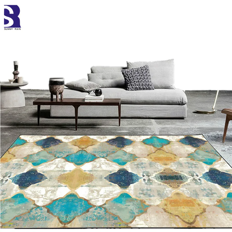 SunnyRain 1-piece Geometric Printed Carpet for Living Room Area Rug for Kid Bedroom Rugs Kitchen Rug Washable
SunnyRain 1-piece Geometric Printed Carpet for Living Room Area Rug for Kid Bedroom Rugs Kitchen Rug Washable