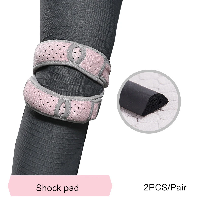 1Pair Women Girls Dual Patella Strap Knee Support Brace Adjustable Sports Knee Pressure Bandage Patellar Tendon Joint Protector
1Pair Women Girls Dual Patella Strap Knee Support Brace Adjustable Sports Knee Pressure Bandage Patellar Tendon Joint Protector