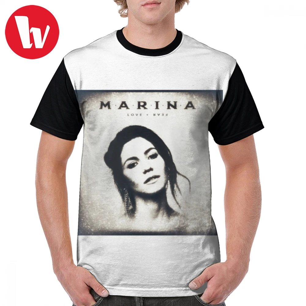 Marina And The Diamonds T Shirt Marina LOVE - FEAR Album Cover Vintage Edit T-Shirt Fun Short-Sleeve Graphic Tee Shirt Tshirt
Marina And The Diamonds T Shirt Marina LOVE - FEAR Album Cover Vintage Edit T-Shirt Fun Short-Sleeve Graphic Tee Shirt Tshirt