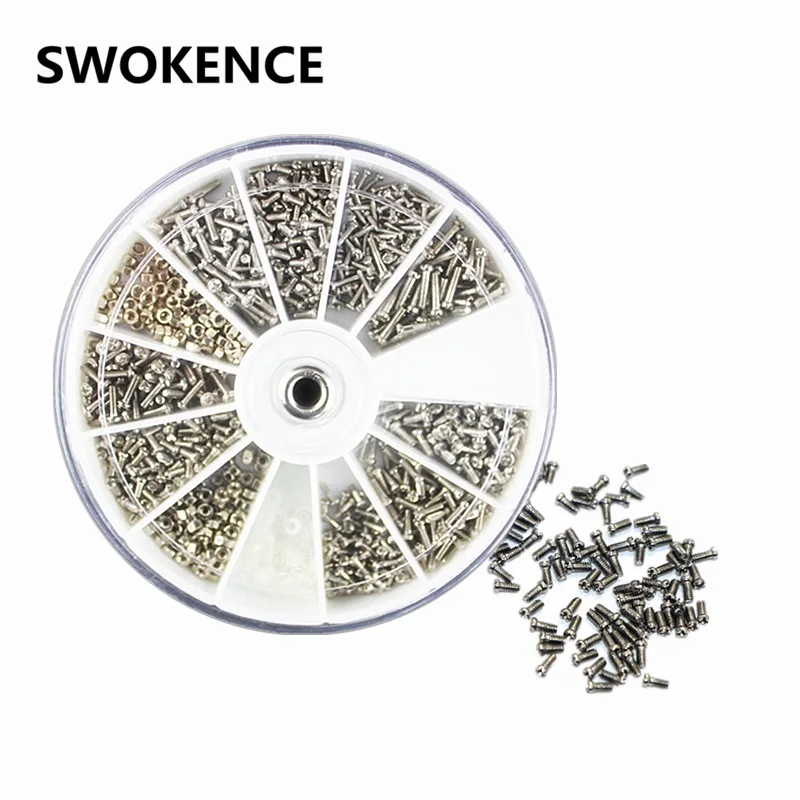SWOKENCE Round Glasses Screw Accessory Box 12 Types Nuts Screws Gasket Eyewear Accessories 1 Set Case Set Kit Repair Tool G113
SWOKENCE Round Glasses Screw Accessory Box 12 Types Nuts Screws Gasket Eyewear Accessories 1 Set Case Set Kit Repair Tool G113