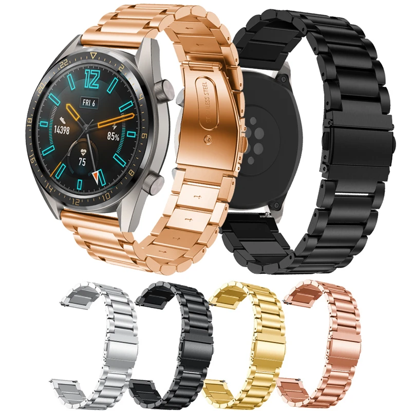 20mm 22mm Metal Stainless Steel Straps Bracelet for Huawei Watch GT 42mm 46mm Watchband for Galaxy Watch Active 2 band
20mm 22mm Metal Stainless Steel Straps Bracelet for Huawei Watch GT 42mm 46mm Watchband for Galaxy Watch Active 2 band