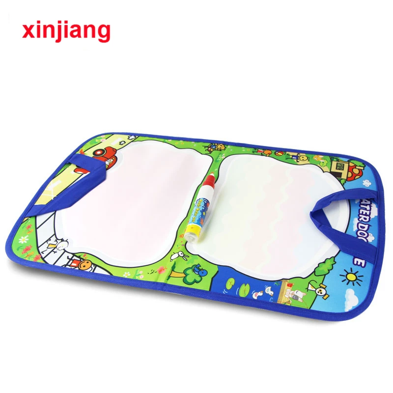 Water Drawing Book Foldable Coloring Writing Board & 1 Magic Pen Water Drawing Bag Mat Coloring Educational Toys For Kids }
Water Drawing Book Foldable Coloring Writing Board & 1 Magic Pen Water Drawing Bag Mat Coloring Educational Toys For Kids }