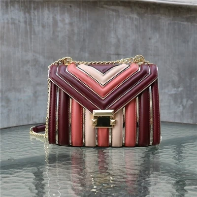 The new 2019 color matching color chain bump envelope bag small sweet wind ling one shoulder inclined bag
The new 2019 color matching color chain bump envelope bag small sweet wind ling one shoulder inclined bag