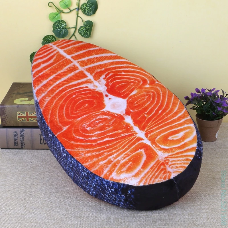 3D Washable Pillow Sushi Salmon Simulation Cushion Home Decor Plush Toy Drop Ship
3D Washable Pillow Sushi Salmon Simulation Cushion Home Decor Plush Toy Drop Ship