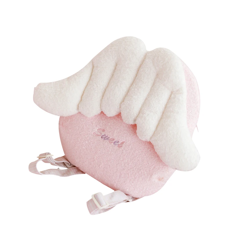 1Pcs Kawaii Angel Travel Backpack Crossbody Bags for Girls 2019 Small Plush Toys for Children Student Kid Birthday Party Gift
1Pcs Kawaii Angel Travel Backpack Crossbody Bags for Girls 2019 Small Plush Toys for Children Student Kid Birthday Party Gift