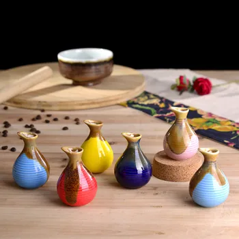 Mini bottle with a lid ceramic vase creative vase Storage tank 8.5cm*5.5cm 6 colors / set~
Mini bottle with a lid ceramic vase creative vase Storage tank 8.5cm*5.5cm 6 colors / set~