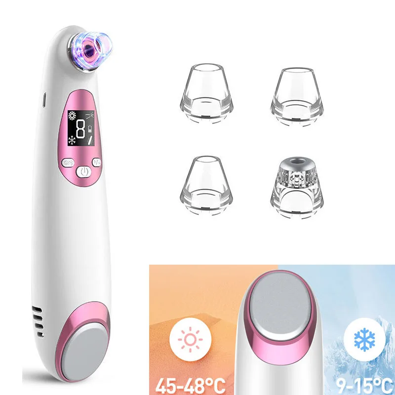 Skin Care Pore Vacuum Blackhead Remover Acne Pimple Removal Vacuum Suction Tool Face Clean Facial Diamond Dermabrasion Machine
Skin Care Pore Vacuum Blackhead Remover Acne Pimple Removal Vacuum Suction Tool Face Clean Facial Diamond Dermabrasion Machine
