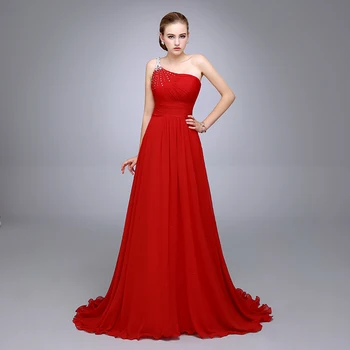 A Line robe de soiree One Shoulder Evening Gown Beaded Red vestido de festa longo evening dresses long
A Line robe de soiree One Shoulder Evening Gown Beaded Red vestido de festa longo evening dresses long