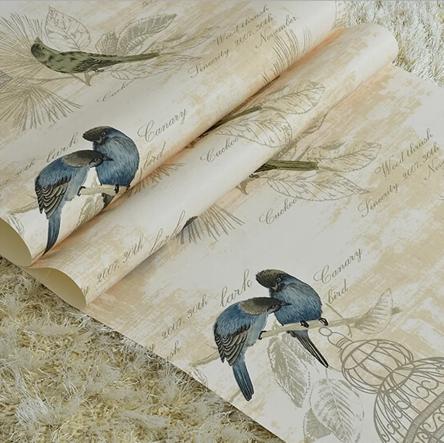 Home Decor Flower Wallpaper roll Non Woven Wall paper 3D Paper Contact for Living Room Birds Wall Paper Roll Home Decoration
Home Decor Flower Wallpaper roll Non Woven Wall paper 3D Paper Contact for Living Room Birds Wall Paper Roll Home Decoration