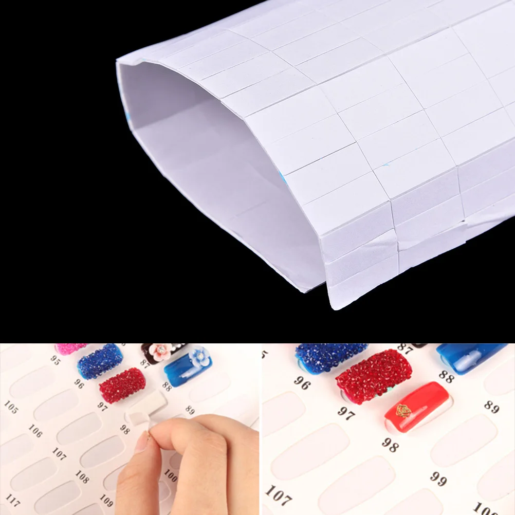 Sponge Double-sided Adhesive Fixing Sticker for Nail Gel Polish Display Color Card Book Chart Nail Art Salon Set 260pcs/sheet
Sponge Double-sided Adhesive Fixing Sticker for Nail Gel Polish Display Color Card Book Chart Nail Art Salon Set 260pcs/sheet