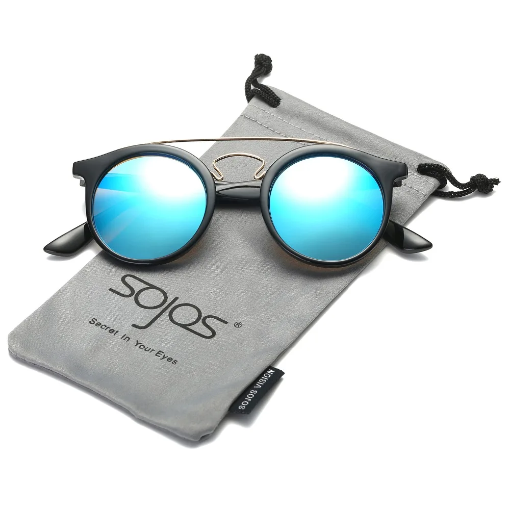 SojoS Double Bridge Round Sunglasses Women Brand Designer 2017 Luxury Twin-Beams Classical Retro Driving Eyewear Goggle SJ2024
SojoS Double Bridge Round Sunglasses Women Brand Designer 2017 Luxury Twin-Beams Classical Retro Driving Eyewear Goggle SJ2024