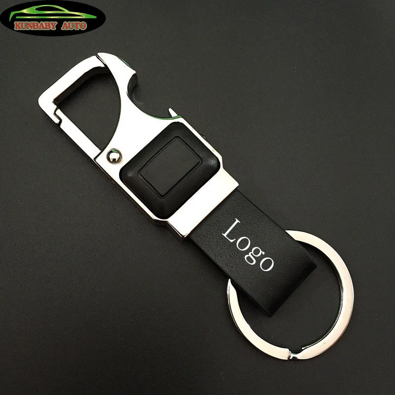 KUNBABY 1 Pcs Men Leather Key Chain Metal Car Key Ring Multifunctional Tool Key Holder LED Bottle Opener Keychain Car Styling
KUNBABY 1 Pcs Men Leather Key Chain Metal Car Key Ring Multifunctional Tool Key Holder LED Bottle Opener Keychain Car Styling