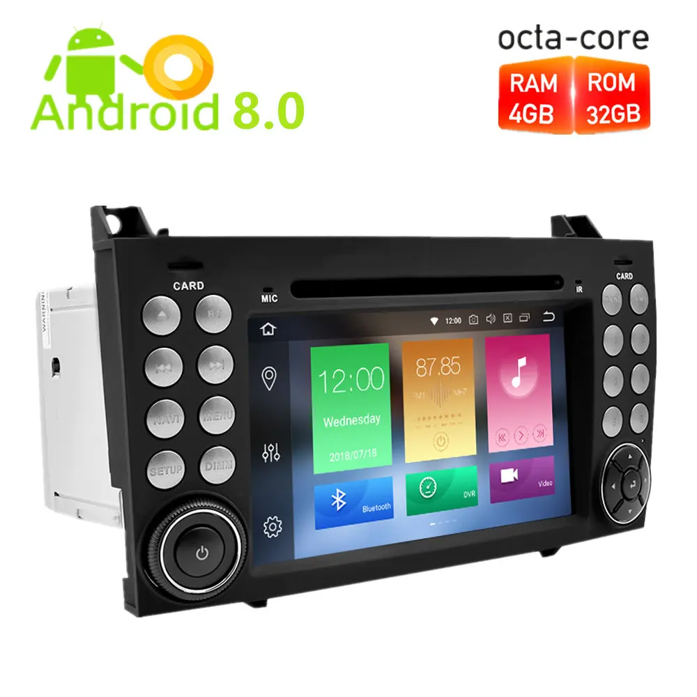 Android 9.0 Car DVD player GPS Navigation Multimedia Stereo For Benz R171 W171 Benz SLK 2004-2011 Auto Radio Audio Headunit
Android 9.0 Car DVD player GPS Navigation Multimedia Stereo For Benz R171 W171 Benz SLK 2004-2011 Auto Radio Audio Headunit