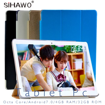 New 10 inch Dual SIM 4G Phone Call OTG 8 Core 1920x1080 4GB+32GB Android Tablet pc WiFi Bluetooth GPS IPS Original Design Tablet
New 10 inch Dual SIM 4G Phone Call OTG 8 Core 1920x1080 4GB+32GB Android Tablet pc WiFi Bluetooth GPS IPS Original Design Tablet