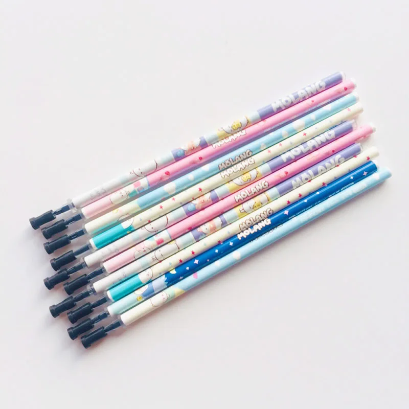 5PCS Kawaii Molang Pet Gel Pen Refill Blue Ink School Office Supply Student Stationery Refills 0.5mm
5PCS Kawaii Molang Pet Gel Pen Refill Blue Ink School Office Supply Student Stationery Refills 0.5mm