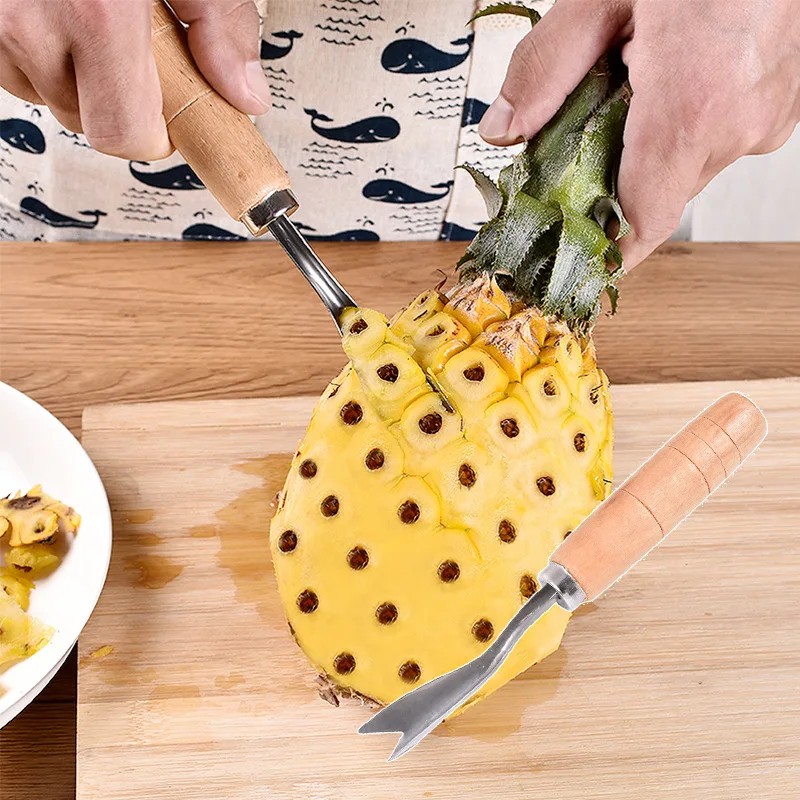 1PC Stainless Steel Cutter Vegetable Fruit Apple Slicer with Wood Handle Potato Peeler Parer Tool
1PC Stainless Steel Cutter Vegetable Fruit Apple Slicer with Wood Handle Potato Peeler Parer Tool
