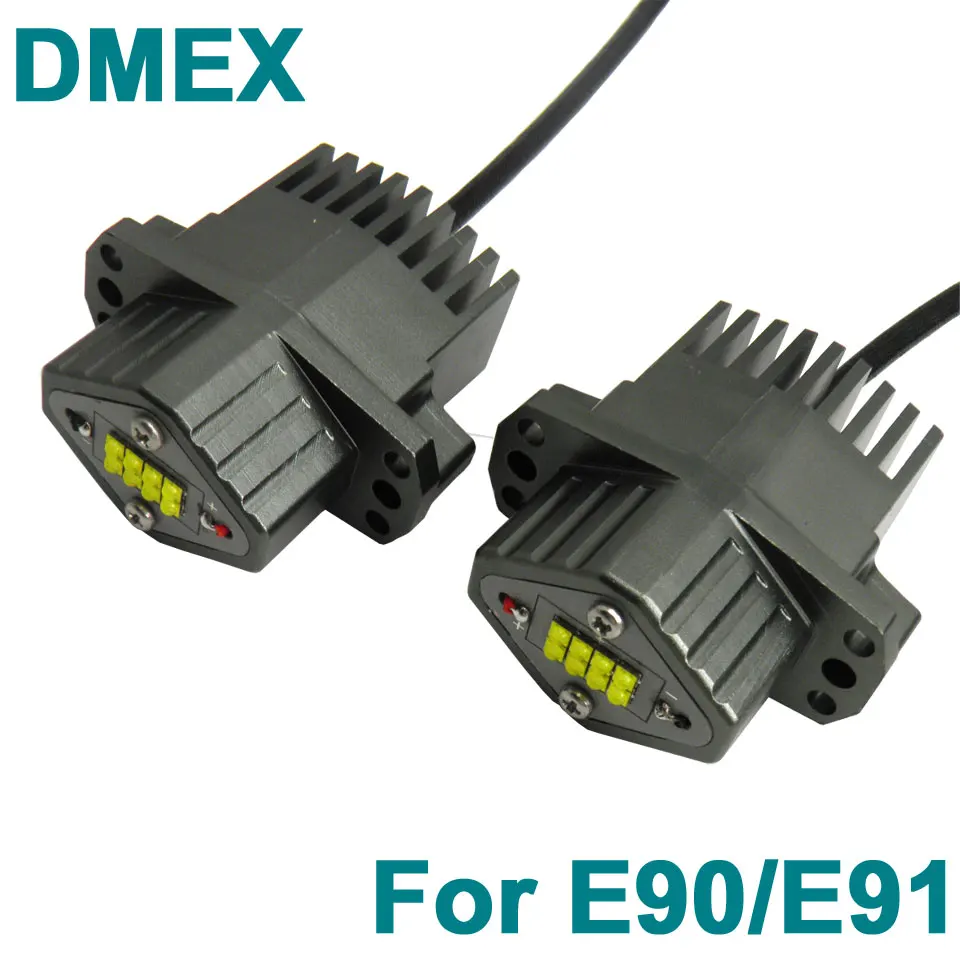 DMEX 2PCS 40W(80W/SET) 2400LM Canbus Error Free E91 E90 LED Angel Eyes LED Marker Bulbs For BMW 3 Series E90 E91 Sedan Wagon 
DMEX 2PCS 40W(80W/SET) 2400LM Canbus Error Free E91 E90 LED Angel Eyes LED Marker Bulbs For BMW 3 Series E90 E91 Sedan Wagon
