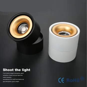 Surface Mounted 15W 20W COB LED Ceiling Lamp Foldable 360 Degree Rotatable LED Downlight Background for Clothes Store Lighting
Surface Mounted 15W 20W COB LED Ceiling Lamp Foldable 360 Degree Rotatable LED Downlight Background for Clothes Store Lighting