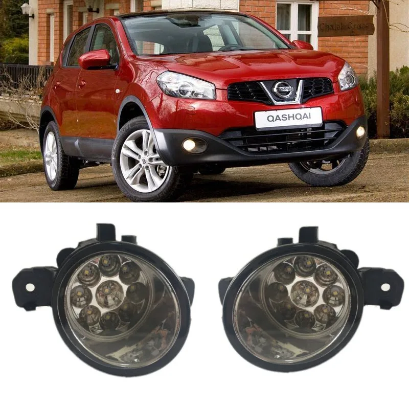 For Nissan Qashqai Dualis J10 NJ10+2 2006-2013 9-Pieces Leds Fog Lights H8 H11 12V 55W Halogen LED Fog Head Lamp Car-Styling
For Nissan Qashqai Dualis J10 NJ10+2 2006-2013 9-Pieces Leds Fog Lights H8 H11 12V 55W Halogen LED Fog Head Lamp Car-Styling