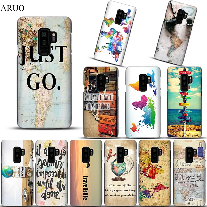 Phone case for Samsung Galaxy S10 S10plus S10lite S9 S9plus S8plus Travel the whole world map clear Hard PC cases for S7edge S6
Phone case for Samsung Galaxy S10 S10plus S10lite S9 S9plus S8plus Travel the whole world map clear Hard PC cases for S7edge S6