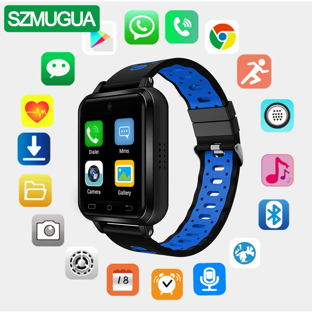 SZMUGUA Heart Rate Monitor Smart Watch Sports Wearing Phone Call 1G RAM 8G ROM GPS WIFI IP67Waterproof Smartwatch For Android
SZMUGUA Heart Rate Monitor Smart Watch Sports Wearing Phone Call 1G RAM 8G ROM GPS WIFI IP67Waterproof Smartwatch For Android