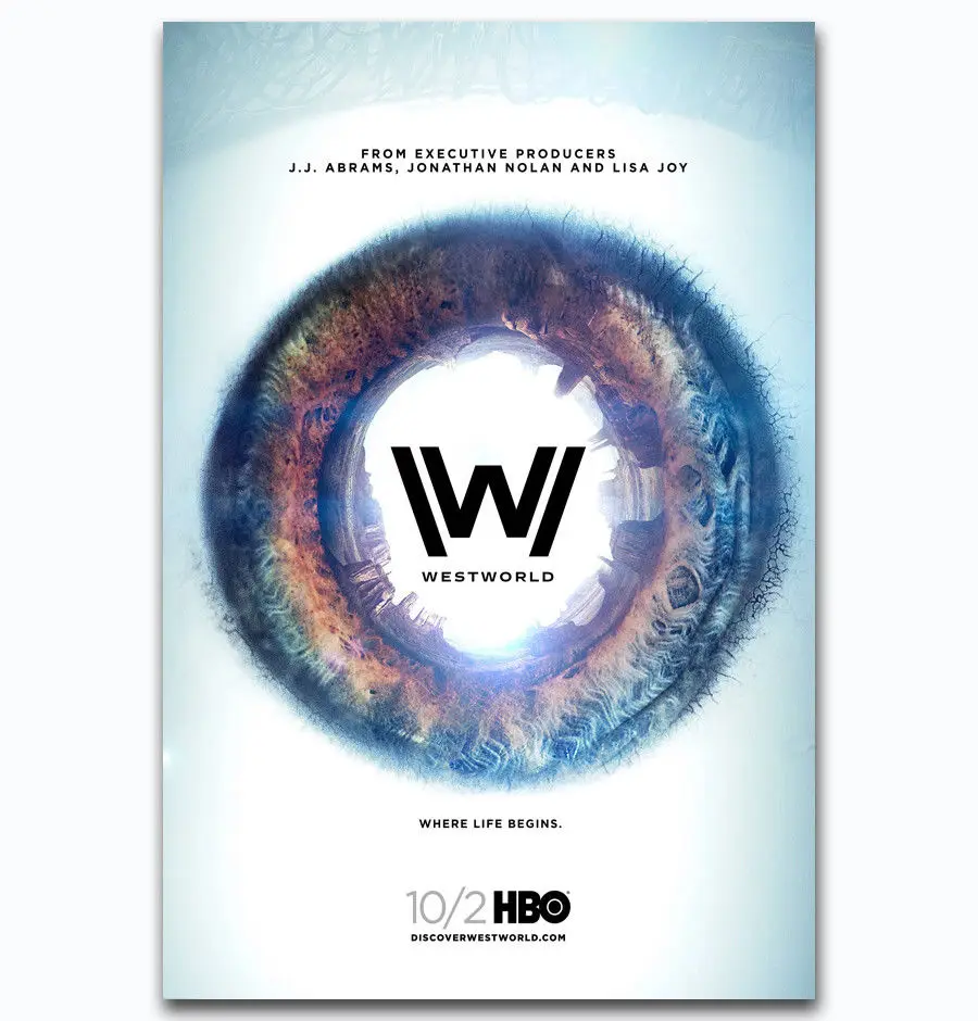 Новый ТВ-сериал Westworld US, шоу, Сезон 1, 2-шелковый художественный плакат, украшение на стену, подарок
Новый ТВ-сериал Westworld US, шоу, Сезон 1, 2-шелковый художественный плакат, украшение на стену, подарок