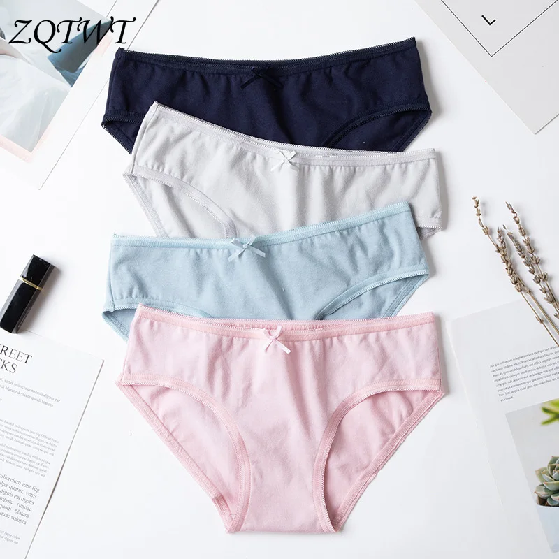 ZQTWT Sexy Panties For Women Cotton Lingerie Breathable Female Underwear Briefs Bow Seamless Pants Solid Color Underpants
ZQTWT Sexy Panties For Women Cotton Lingerie Breathable Female Underwear Briefs Bow Seamless Pants Solid Color Underpants