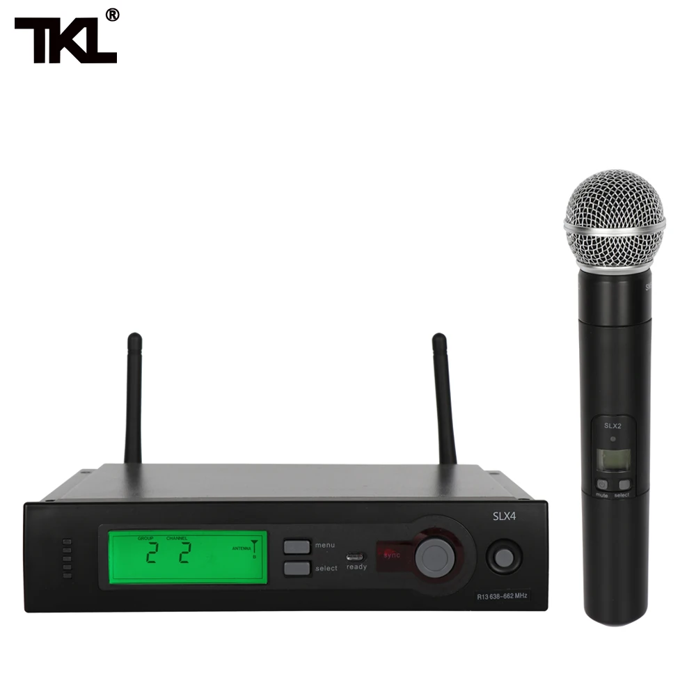 SLX4 Handheld wireless microphone karaoke conference room dedicated UHF professional stage microphone
SLX4 Handheld wireless microphone karaoke conference room dedicated UHF professional stage microphone