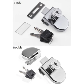 Lock Knob Pull Latch Single Double Wine Glass Door Cabinet Cylinder Rim Security Lock Showcase display stand
Lock Knob Pull Latch Single Double Wine Glass Door Cabinet Cylinder Rim Security Lock Showcase display stand